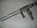 2 Stage M-11/Mac-10 9mm 3/4x10 Steel Fake Suppressor